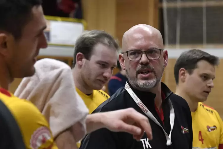 Die zweiten 30 Minuten haben HSG-Trainer Thorsten Koch &uuml;berhaupt nicht gefallen.