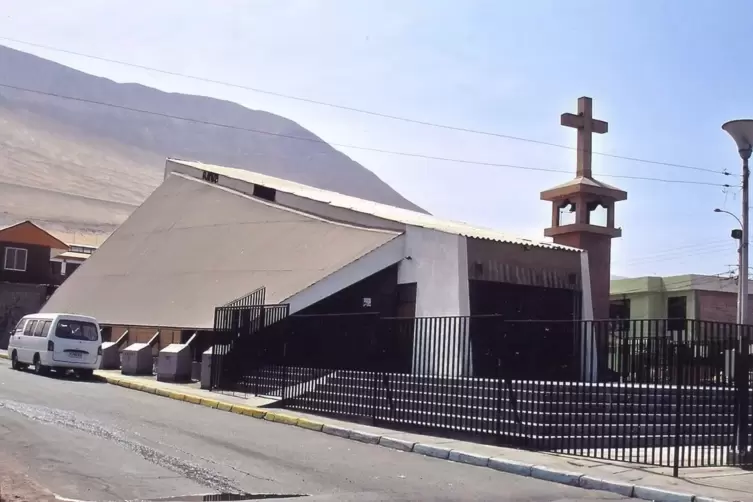 Impression aus Iquique: Hier die Kirche St. Norberto. Die Verbindung zu Schifferstadt besteht seit vielen Jahren. 