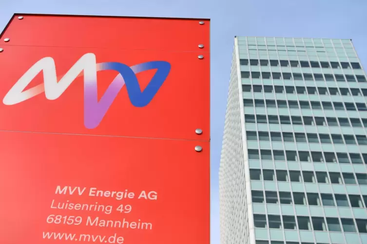 Die MVV-Energie-Zentrale in Mannheim.