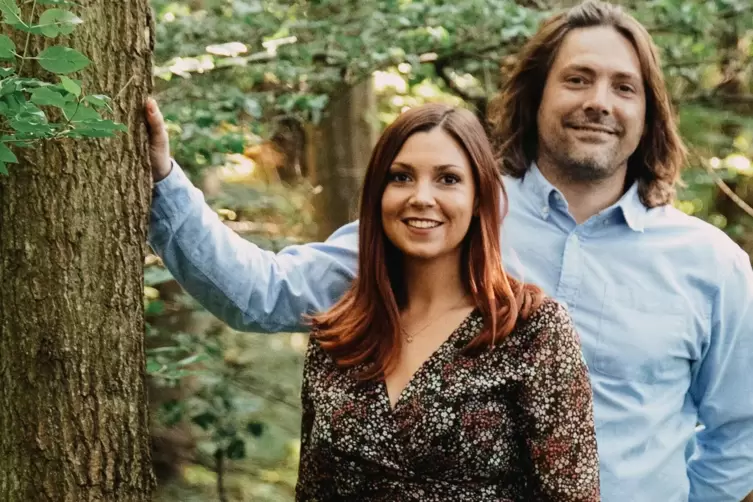 Setzen sich für den Wald ein: Melanie und Sebastian Holz