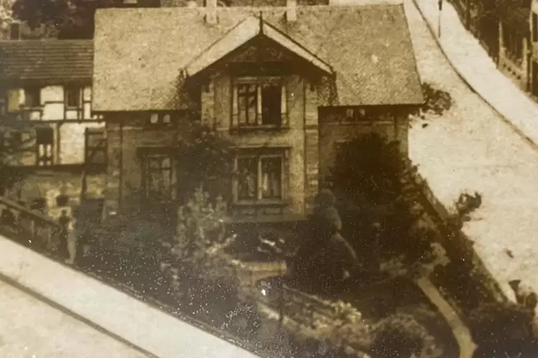 So sah das Gel&auml;nde der Tankstelle vor 1938 aus. 