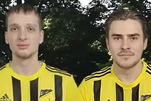 Von der Kirschenallee ins Spargeldorf: Max Gauweiler (links) und Daniel Kling.
