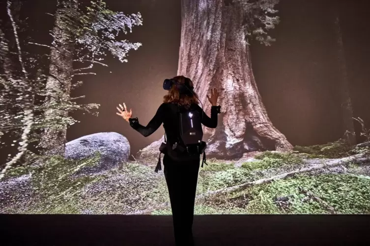 In der virtuellen Realität eines Riesenmammutbaums: „Treehugger: Wawona“ von Marshmallow Laser Feast.