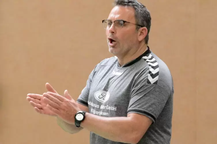 Engagierter Trainer: Jan Burgard.