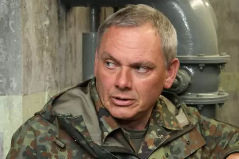Thomas Danneck 2010 noch in Uniform.