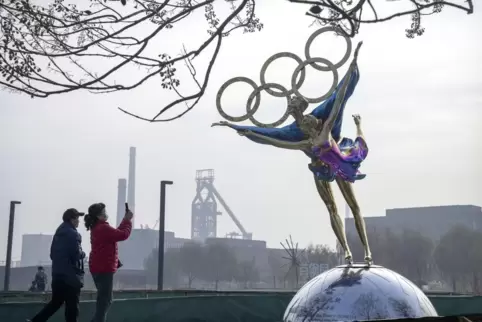 Schöne heile (Sport-)Welt: Die olympischen Winterspiele in Peking sind umstritten. 