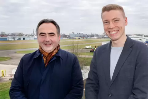 Neues Führungs-Duo: Rainer Zotz (links) und der 24-jährige Yannis Graf. 