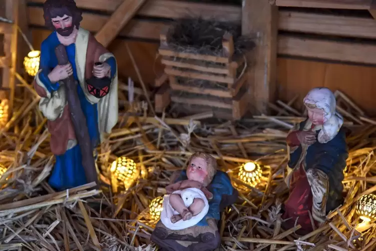 Nach dem kommenden Wochenende wird die Krippe erst einmal verstaut &ndash; bis Weihnachten 2022.