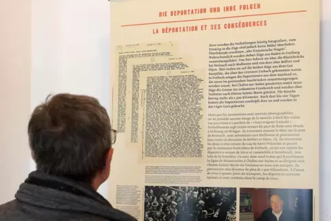 Die Ausstellung „Gurs 1940“ wurde im Frühjahr 2021 eröffnet.