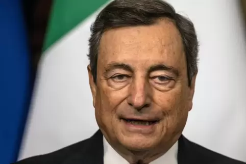 Premierminister Mario Draghi hat gute aussichten, Italiens Staatspräsident zu werden. 