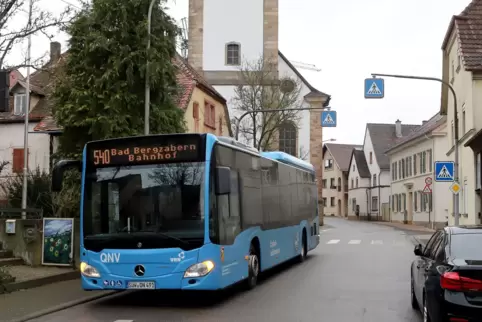 Die Linie 540 wird um Mörzheim einen Bogen machen. 