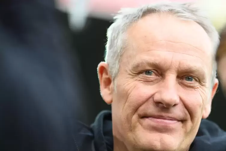 Dauerbrenner im Fu&szlig;ball-Breisgau: Freiburgs Trainer Christian Streich. 