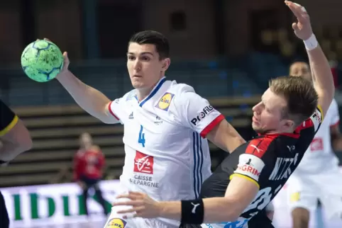 Frankreichs Aymeric Minne gegen Deutschlands Luca Witzke