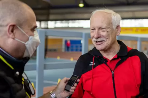 Dieter Tisch entwickelte ein aufwändiges Hygienekonzept für die Titelkämpfe in der Halle. 