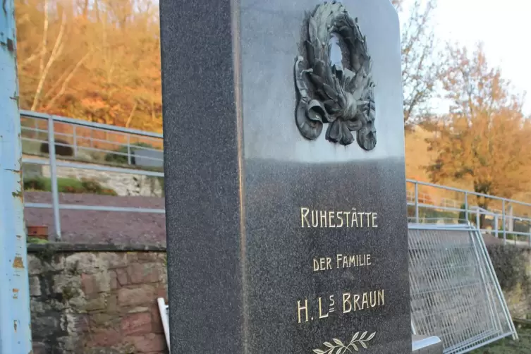 Die Ruhest&auml;tte der Unternehmerfamilie Braun. 