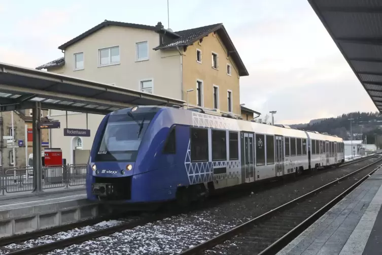 In Rockenhausen halten heute deutlich mehr Züge als in früheren Zeiten. 
