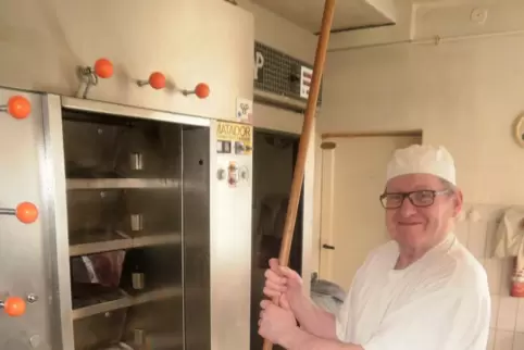 Bäckermeister Rolf Beyerle. 