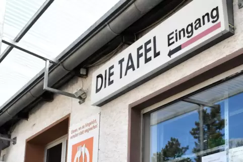Der Eingang zur Dürkheimer Tafel. 