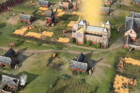 Fast wie ein Gemälde: der Grafikstil von „AoE 4“.