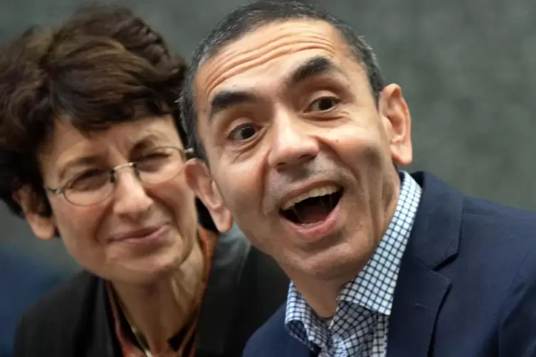  Mainzer Lichtgestaltten: &Ouml;zlem T&uuml;reci und Ugur Sahin 