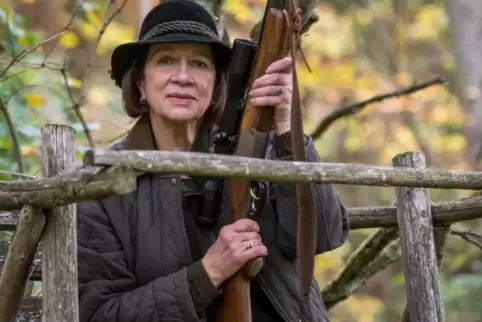 Ist seit 1998 Jägerin und hat ein eigenes Revier: Renate Bickmann. 