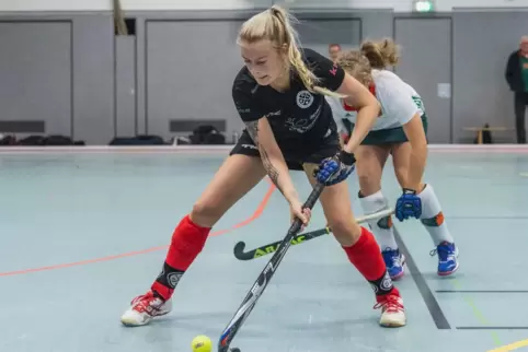 Michéle Stattmüller hofft, am Samstag für die DHC-Damen gegen Bad Kreuznach auflaufen zu können. 