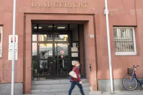 Hier wird verhandelt: Landgericht Frankenthal.