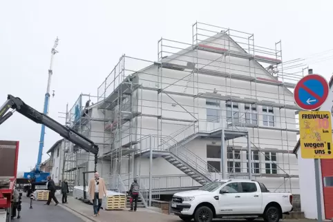 Das runderneuerte Dorfgemeinschaftshaus in der ehemaligen Walsheimer Schule kann bald wieder genutzt werden. 