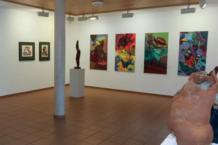 Blick in die neu konzipierte Dauerausstellung.