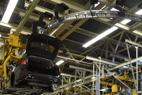 Im Werk in Saarlouis produziert Ford das Modell Focus. 