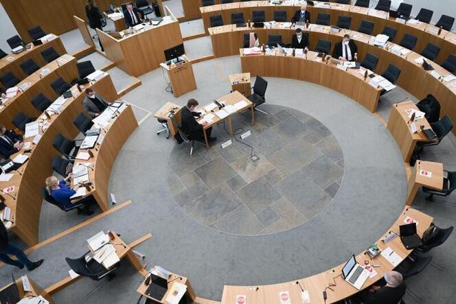 Eine Sitzung im rheinland-pfälzischen Landtag