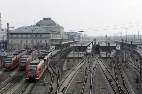 Der Unfall ereignete sich am Gleis 2 im Mannheimer Haupbahnhof. 