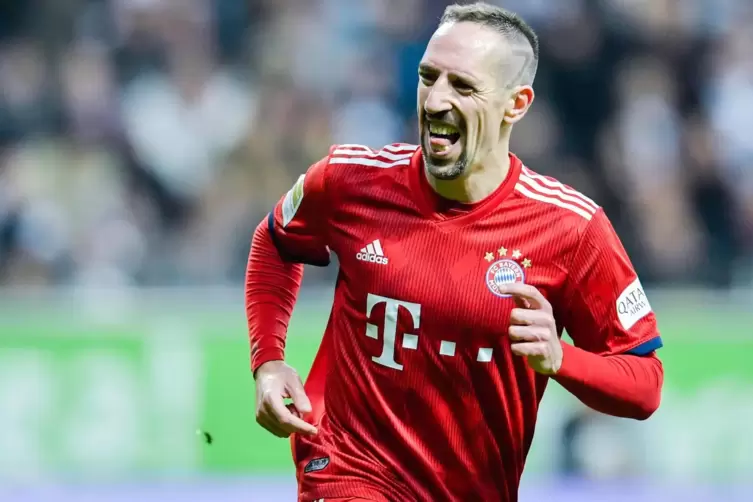 Ob Franck Rib&eacute;ry das Essen geschmeckt hat? 