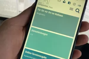 Online-Terminbuchungen und andere Serviceleistungen sind bereits jetzt auf der Internetseite der Stadt abrufbar. 