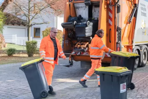 Die Gelben Tonnen werden ab Mitte Februar verteilt. 