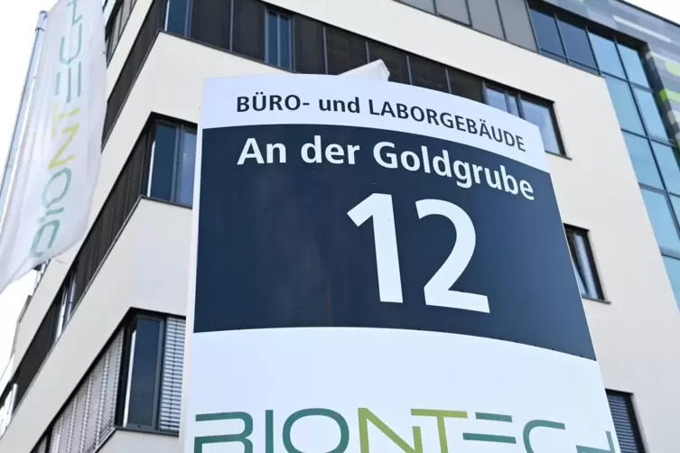 Pharmakonzern mit symbolträchtiger Adresse: Biontech in Mainz. 