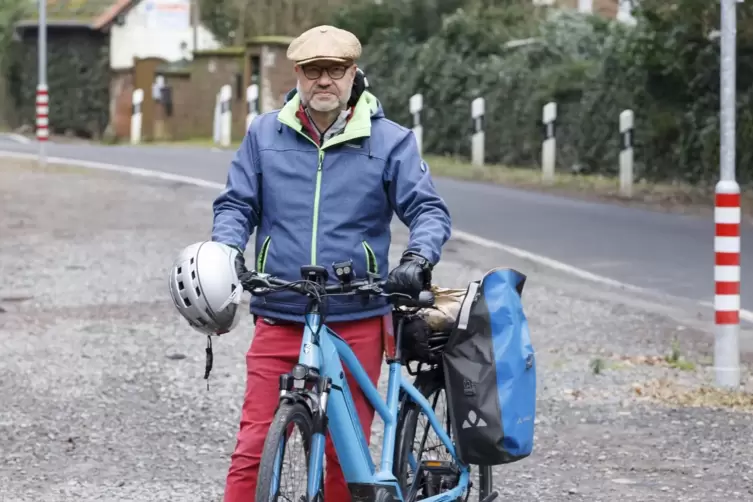 Ortsvorsteher Thorsten Peermann ist selbst Radfahrer. An seiner Kritik zum Rütschhofstraßen-Versuch mit Sperrungen für den Autov