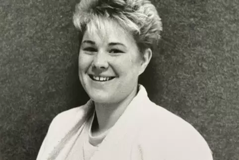 1992: Da hieß sie noch Kerstin Huske und war beim TV Pirmasens Mitglied des Bundesliga-Kaders. 