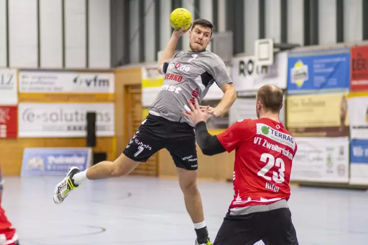 Bisher in der Dritten Liga am Ball: Christopher Huber. 