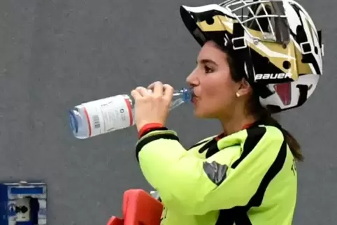 Nach zwei Jahren wieder im Kader der ersten TG-Damen: Torfrau Nadine Deimling.