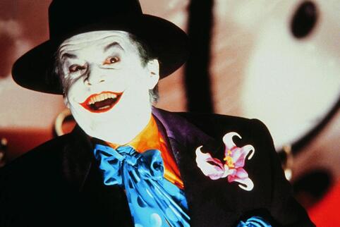 Schlechter Scherz: Jack Nicholson als Joker.