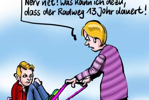 radweg 13 jahre
