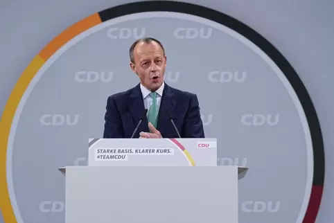 Neuer Chef im Ring: Friedrich Merz wurde von fast 95 Prozent der Delegierten eines digitalen Parteitages zum neuen CDU-Vorsitzen