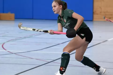 Dreifache Torschützin in Alzey: Elisa Haselmaier. 