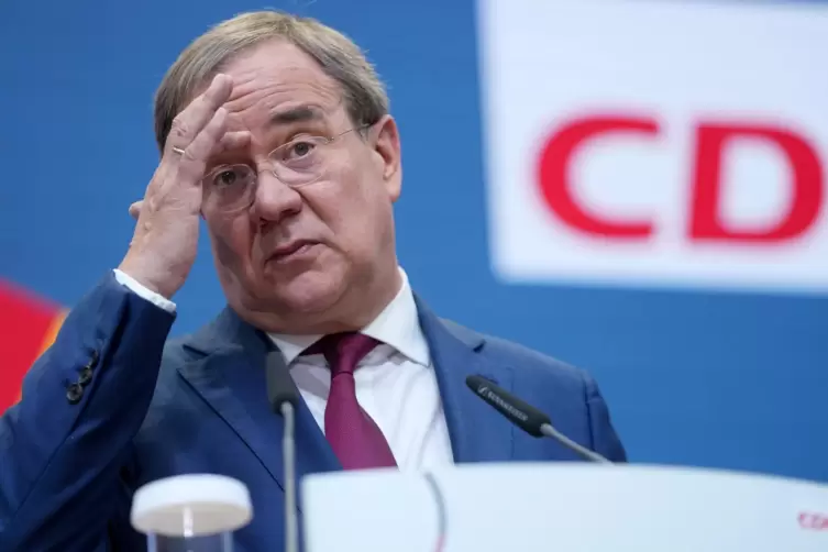 Es hat nicht sollen sein: CDU-Kanzlerkandidat Armin Laschet verlor nach einem „desaströsen Wahlkampf“, so die CDU-Analyse.