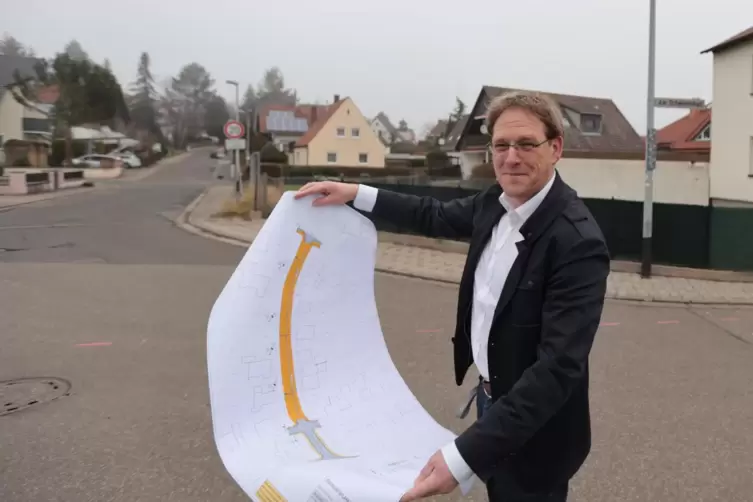 Der Ausbau der Straße Waldblick wird in diesem Jahr die Ortsgemeinde Hettenleidelheim beschäftigen, wie Bürgermeister Steffen Bl