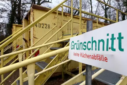 Die Wertstoffhöfe in LU bleiben grundsätzlich weiter geöffnet.