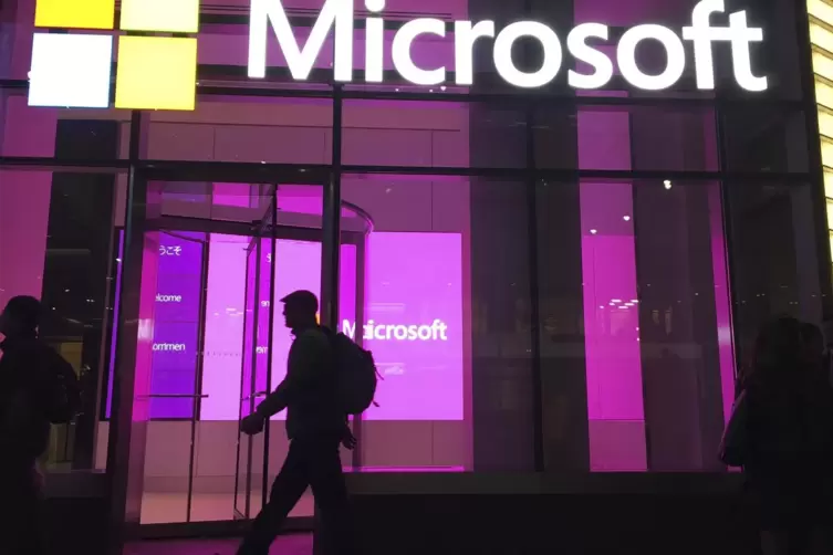 Hier ein Microsoft-Büro in New York.