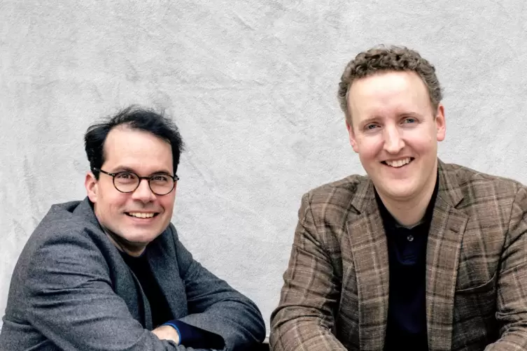Das erfolgreiche Duo an der Spitze der Statsphilharmonie: Intendant Beat Fehlmann (links) und Chefdirigent Michael Francis. 
