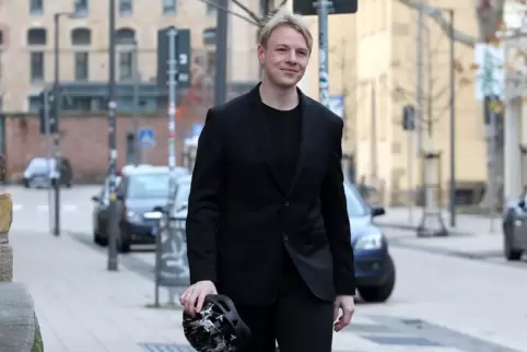 Lukas Hartmann tritt wohl für die Grünen zur OB-Wahl an.